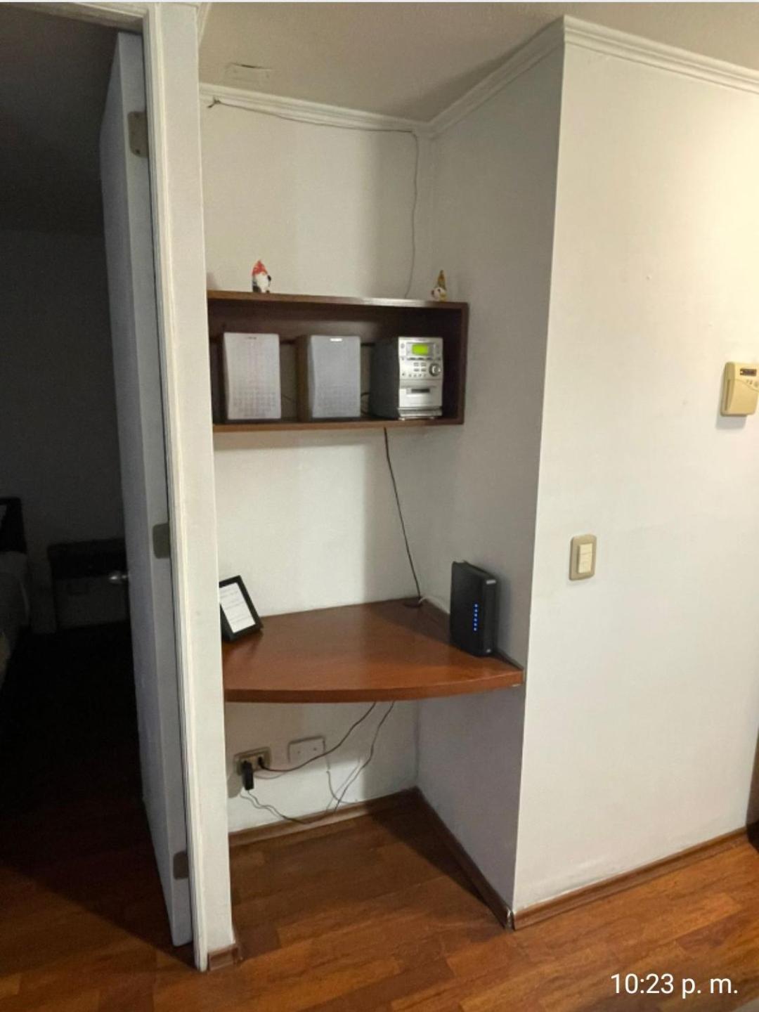 Departamento Centro Santiago Con Estacionamiento Apartment Bagian luar foto