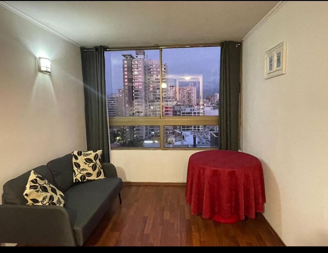 Departamento Centro Santiago Con Estacionamiento Apartment Bagian luar foto